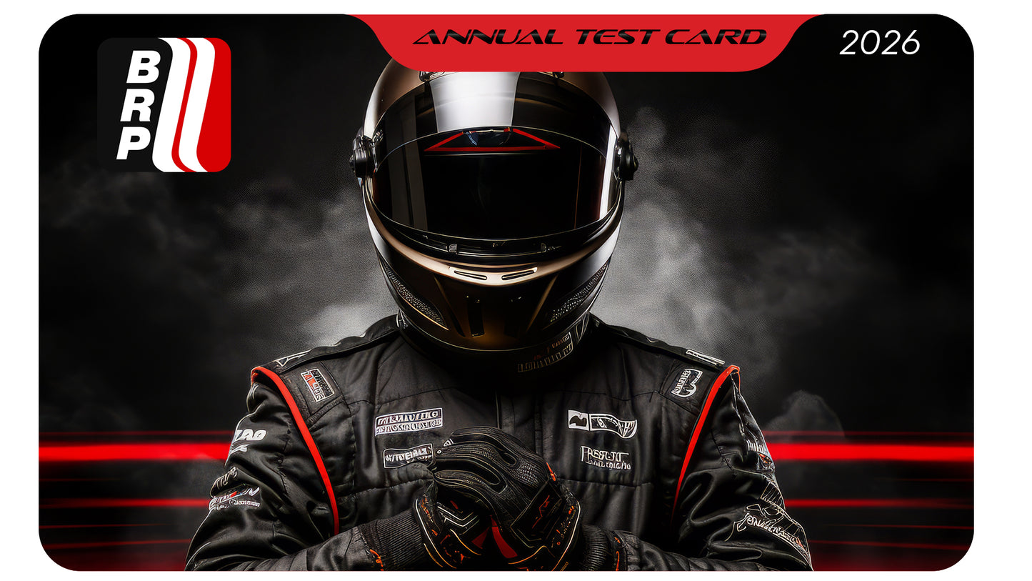 Buttonwillow Race Park 2026 Annual Test Card