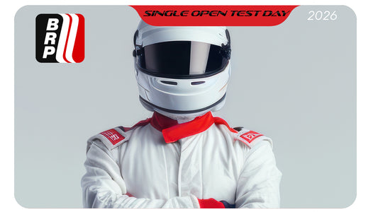 Buttonwillow Race Park 2026 Single Open Test Day Card