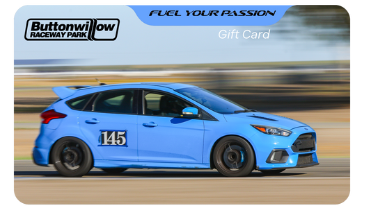 Buttonwillow Raceway Park Gift Card $300
