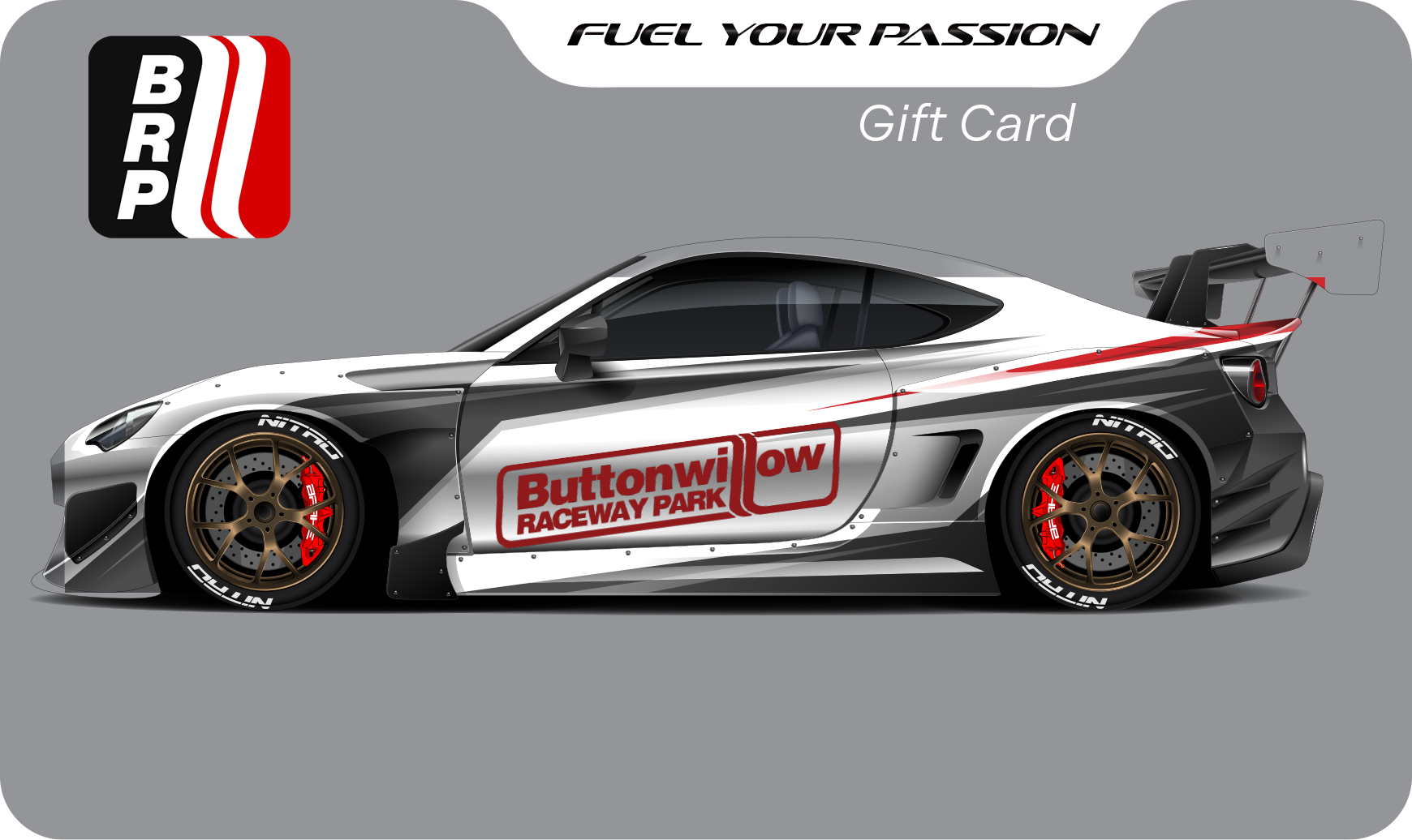Buttonwillow Raceway Park Gift Card $1000